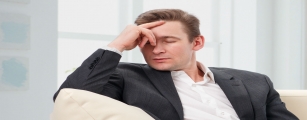 man stressed from perfectionsism