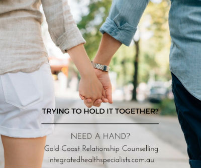 Relationship Counselling Gold Coast - man and woman holding hands