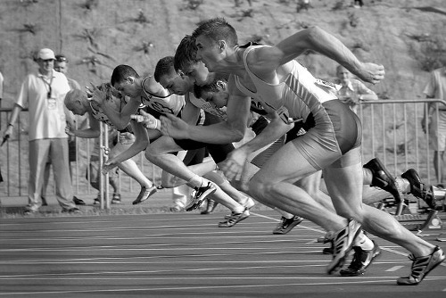 Performance Enhancement Hypnotherapy, athletes racing